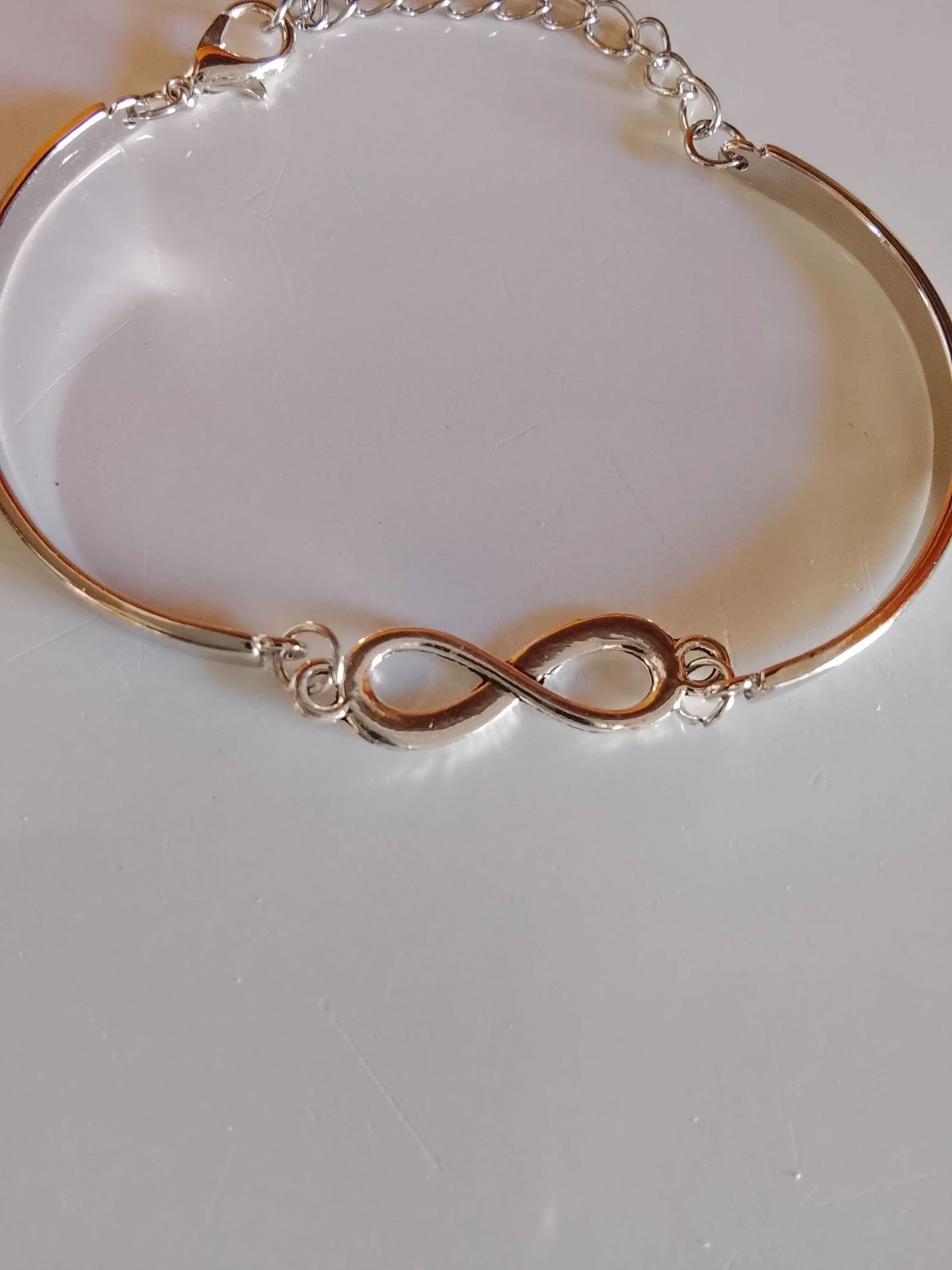 💎 História d'or coleção aço Bracelete semi rígido aço prateado liberty novo 💎 – photo 2